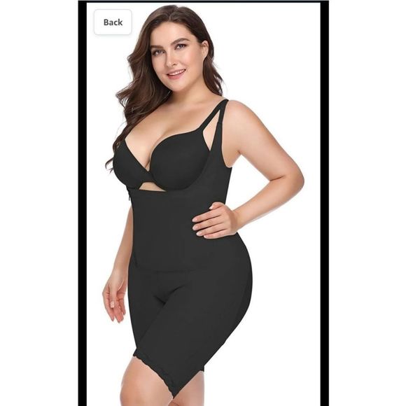 Top Melon Open Bust Slimmer Bodysuit SIZE s - Picture 2 of 9